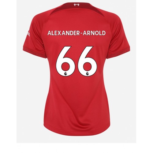 Fotbalové Dres Liverpool Alexander-Arnold #66 Dámské Domácí 2022-23 Krátký Rukáv